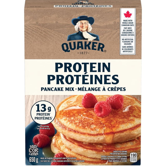Quaker Protein Buttermilk Pancake Mix, 652 g