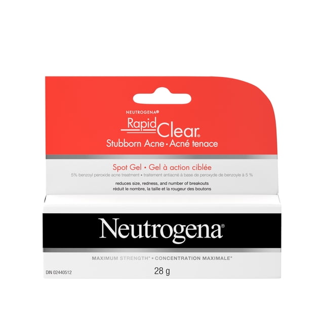 Neutrogena Rapid Clear 5% Benzoyl Peroxide Spot Treatment, 15 g