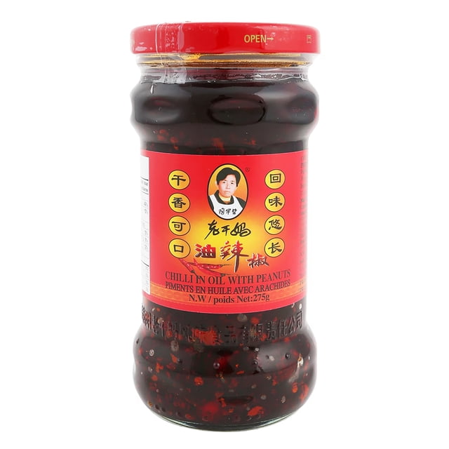 Lao Gan Ma Chili Oil with Peanuts Condiment, 275 g