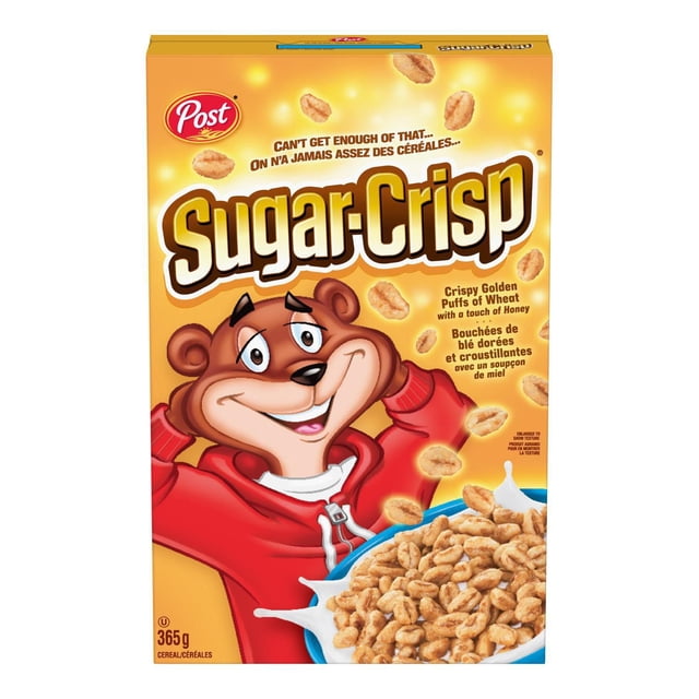 Post Sugar Crisp Cereal, 366 g