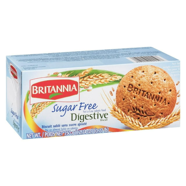 Britannia Digestive Sugar Free Biscuits 350g