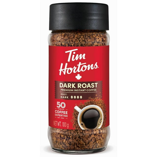 Tim Hortons Dark Roast Instant Coffee 100g
