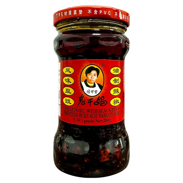 Lao Gan Ma Chili Oil with Black Bean Condiment, 280 g