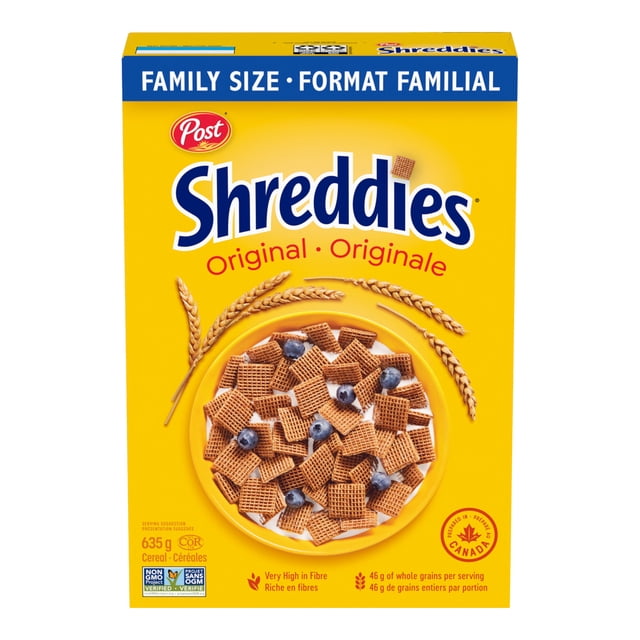 Post Shreddies Original Cereal, 635 g