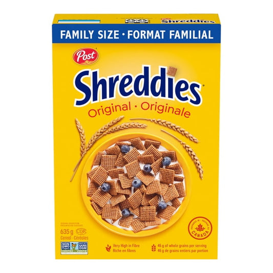 Post Shreddies Original Cereal, 635 g