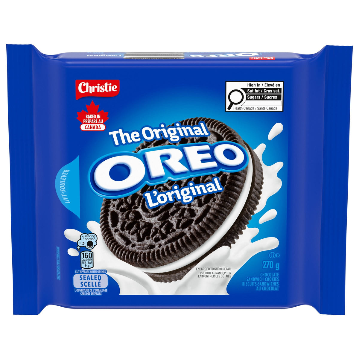 OREO Original Chocolate Sandwich Cookies 270g