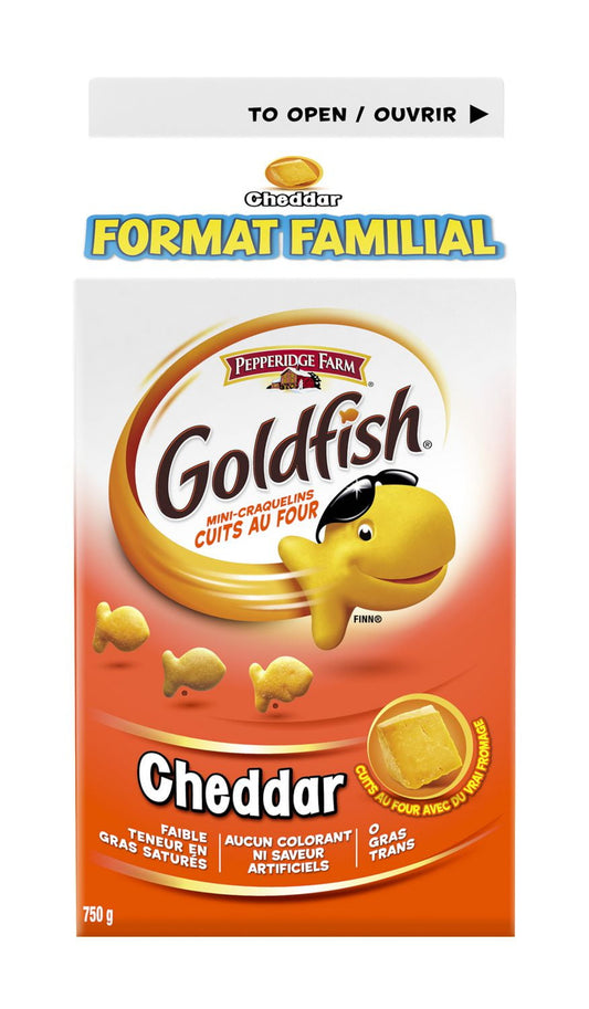 Goldfish Cheddar Crackers Family Pack 750g