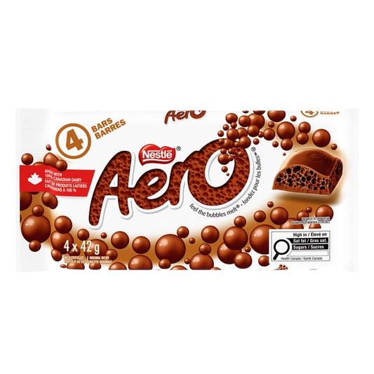 AERO Milk Chocolate Bar 168g