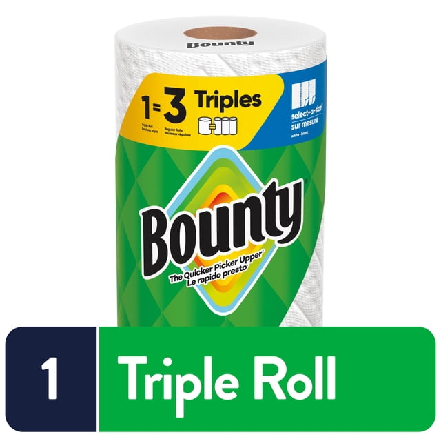 Bounty Select-A-Size Triple Roll Paper Towels, 450 g