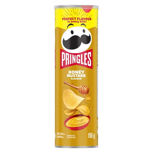 Pringles Honey Mustard Potato Chips, 156 g