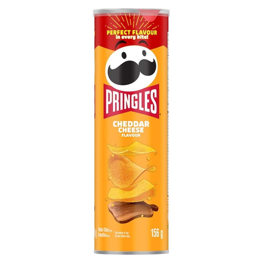 Pringles Cheddar Cheese Potato Chips, 156 g