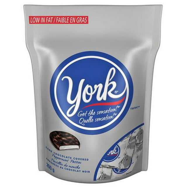 YORK Dark Chocolate Peppermint Patties 200g