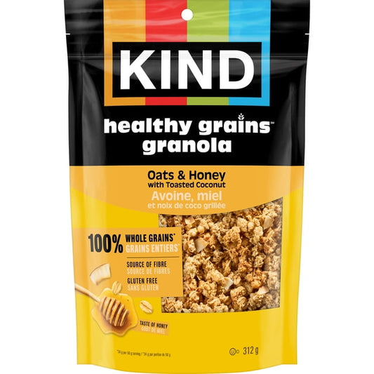 KIND Oats & Honey with Toasted Coconut Granola, 312 g