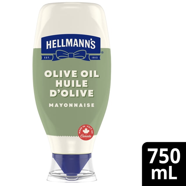 Hellmann's Olive Oil Squeeze Mayonnaise, 750 g