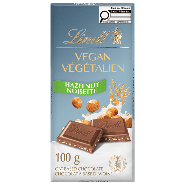 Lindt Vegan Hazelnut Chocolate Bar 100g