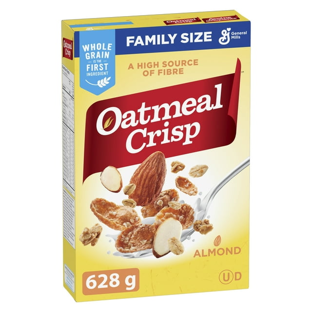 Oatmeal Crisp Almond Family Size Cereal, 628 g