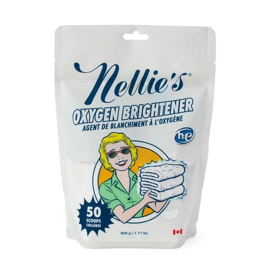 Nellie's Oxygen Brightener Laundry Additive, 800 g