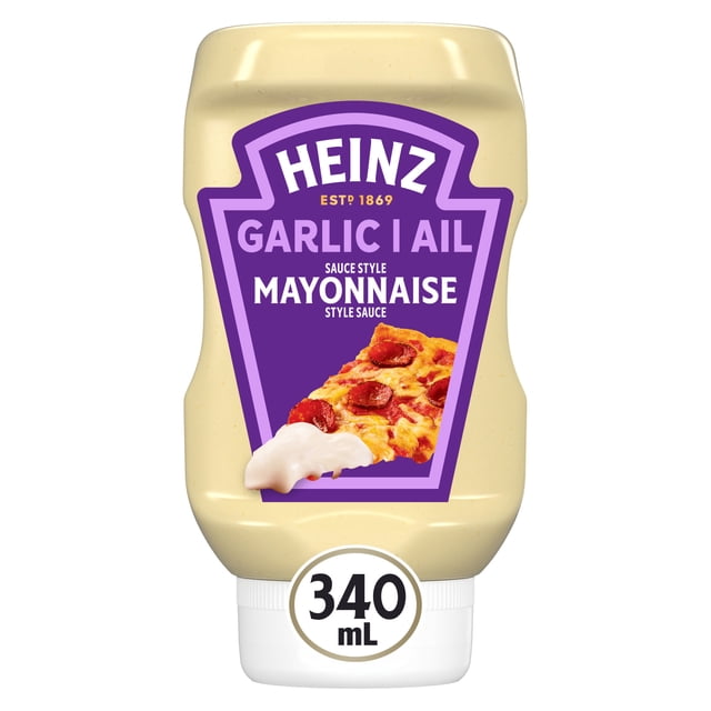 Heinz Garlic Mayonnaise Style Sauce, 340 g