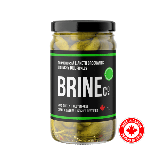 Brine Crunchy Dill Pickles, 1000 g
