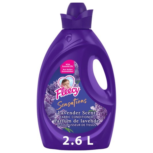 Fleecy Sensations Lavender Mid Size Liquid Fabric Conditioner, 2600 g