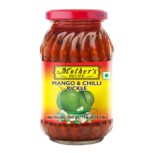 Mother's Recipe Mango & Chilli Pickle, 500 g