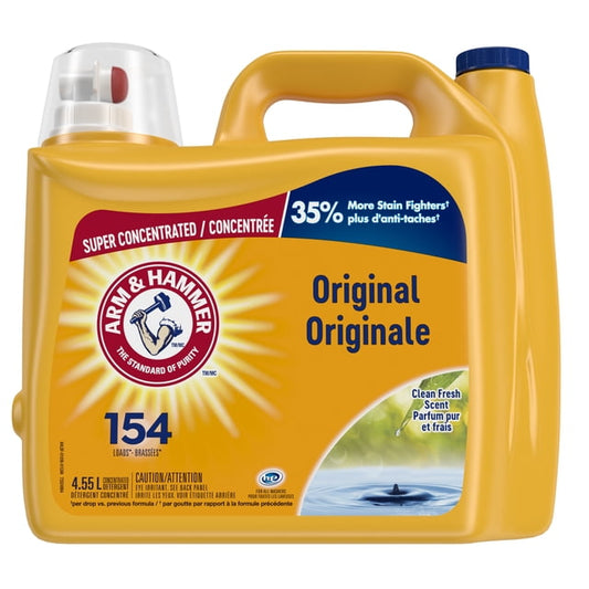 Arm & Hammer Clean Fresh Liquid Laundry Detergent, 4550 g