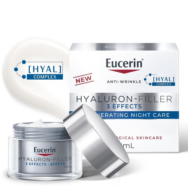 Eucerin Anti Wrinkle Hyaluronic Night Face Cream, 50 g