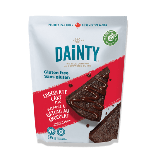 Dainty Foods Gluten Free Chocolate Cake Mix 375g