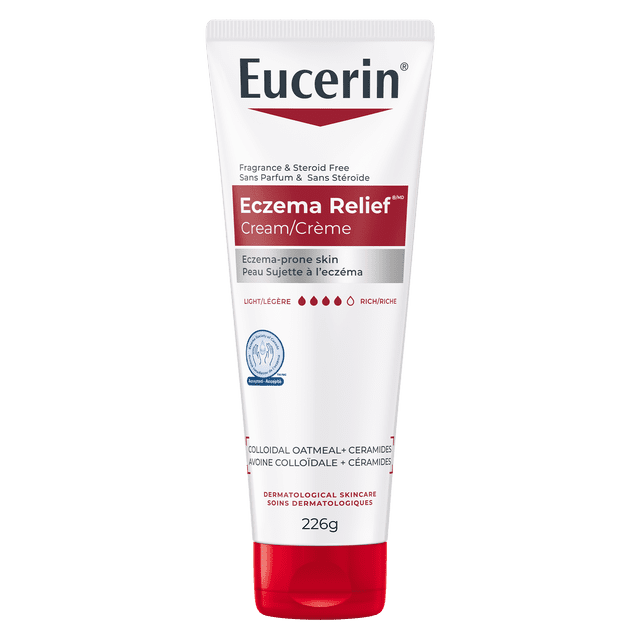 Eucerin Eczema Relief Steroid-Free Body Cream, 226 g