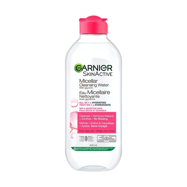 Garnier SkinActive Micellar Dry Skin Cleansing Water, 400 g