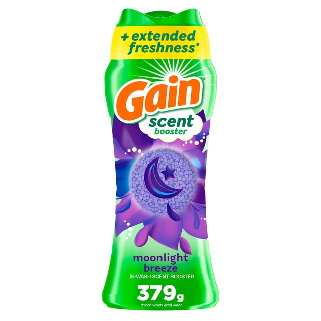 Gain In-Wash Moonlight Breeze Scent Booster Beads, 379 g