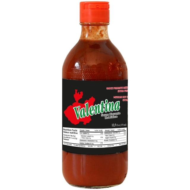 Valentina Black Extra Hot Hot Sauce, 370 g