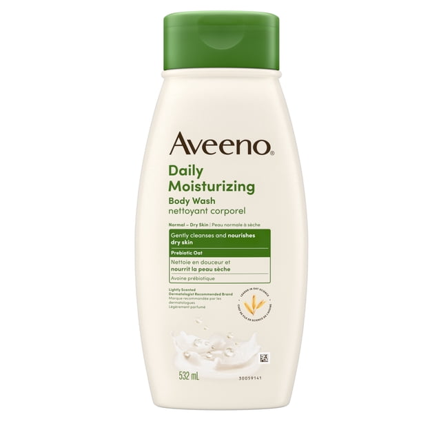 Aveeno Daily Moisturizing Oat Cleansing Body Wash, 532 g