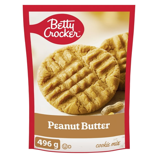 Betty Crocker Peanut Butter Cookie Mix 496g