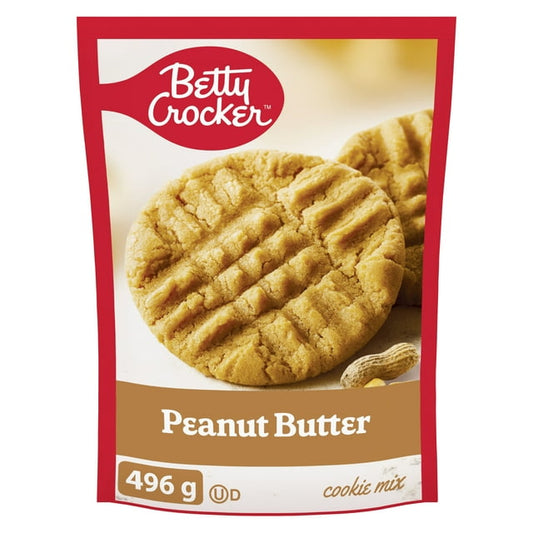 Betty Crocker Peanut Butter Cookie Mix 496g