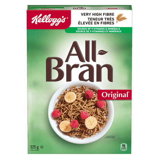 Kellogg's All-Bran Original Cereal, 525 g