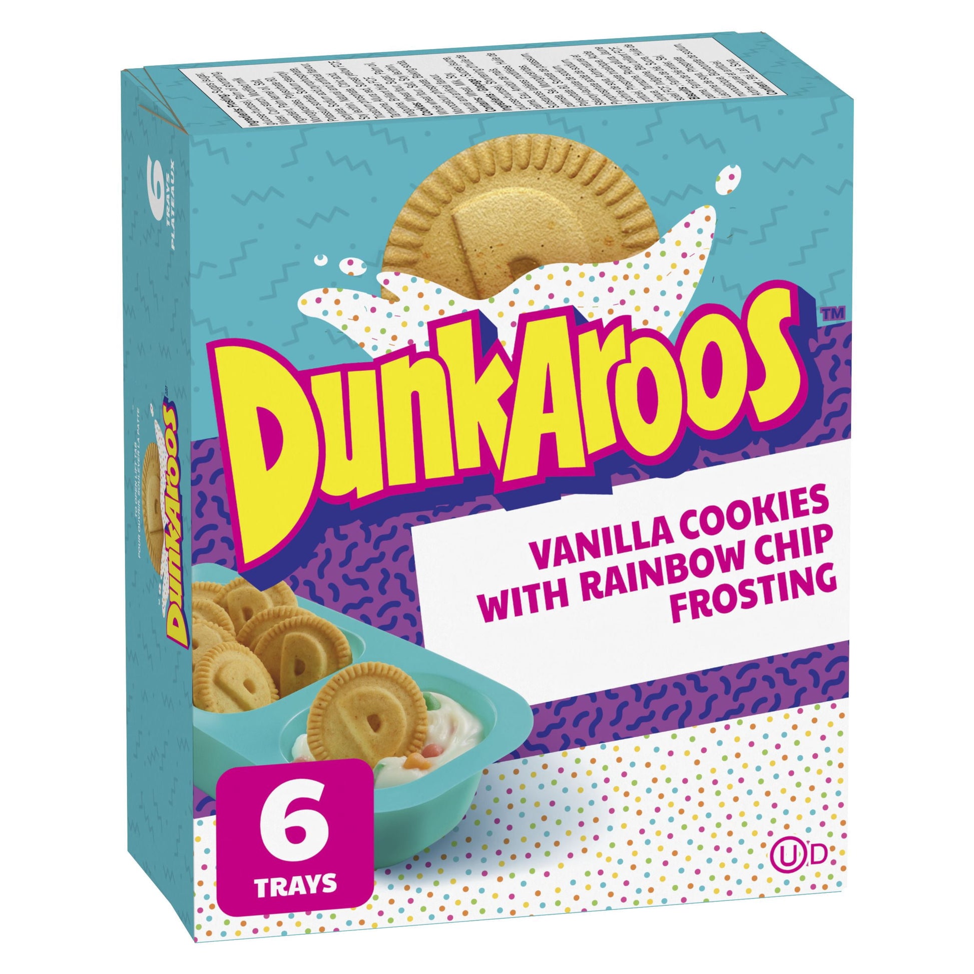 Dunkaroos Vanilla Cookies & Rainbow Chip Frosting 168g