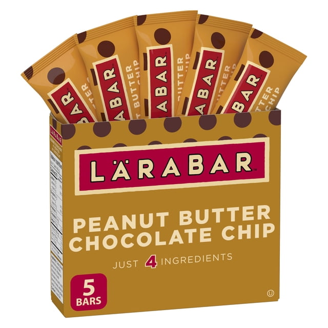 Larabar Peanut Butter Chocolate Chip Bars, 225 g, 5 Count