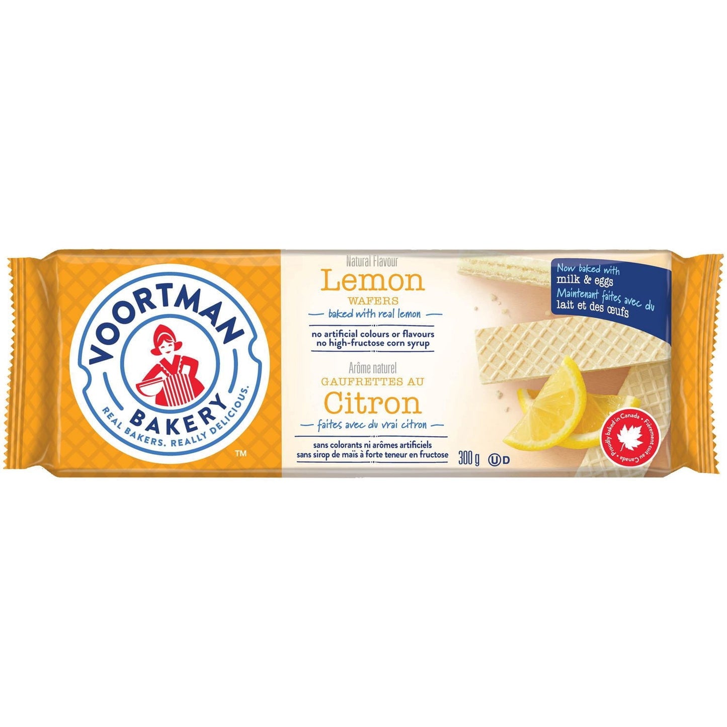 Voortman Lemon Wafers 300g
