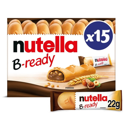 Nutella B-ready Snack Bars, 330 g, 15 Count
