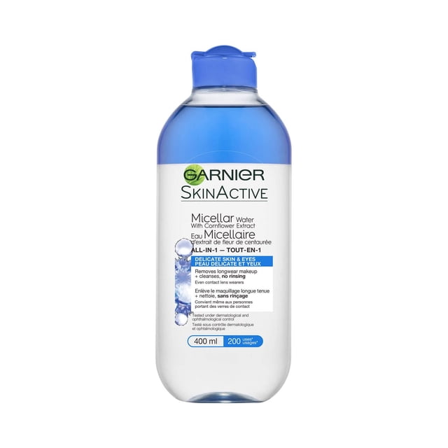 Garnier Micellar Delicate Skin & Eyes Cleanser, 400 g