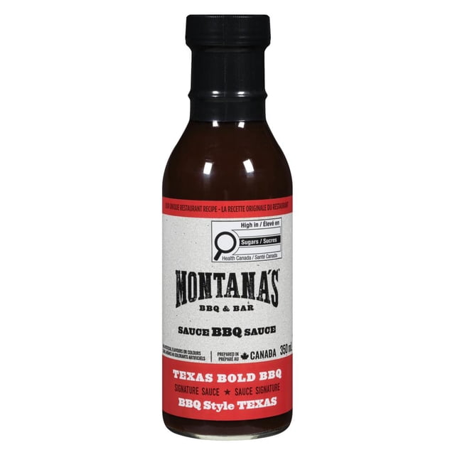 Montana's Texas Bold BBQ Sauce, 350 g