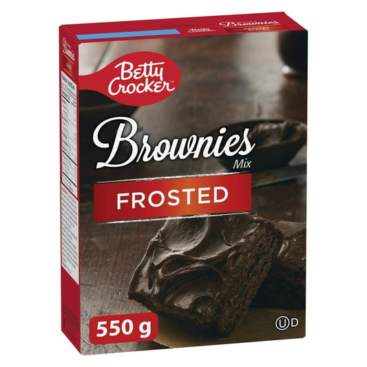 Betty Crocker Chocolate Brownies Baking Mix with Chocolate Frosting 550g