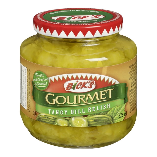 Bick's Tangy Dill Relish, 375 g