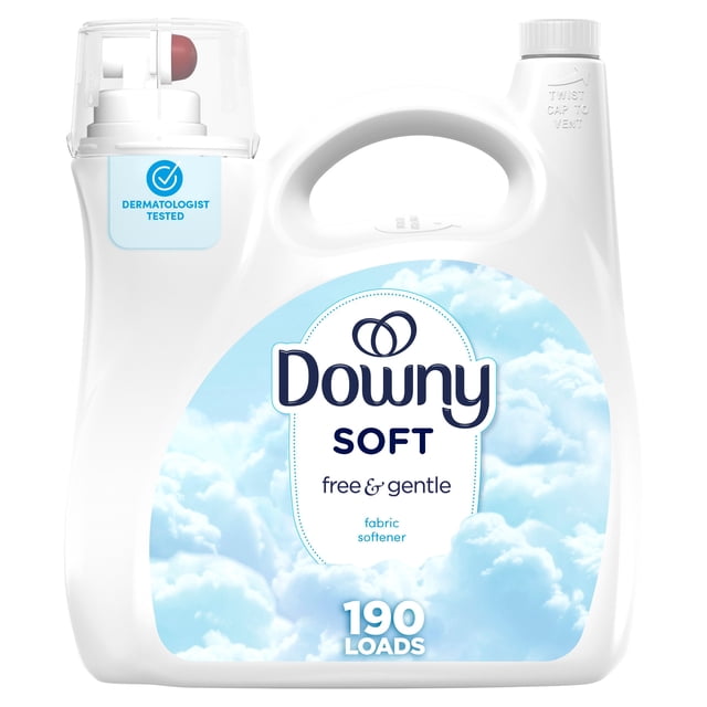 Downy Free & Gentle Hypoallergenic Liquid Fabric Softener, 4203 g