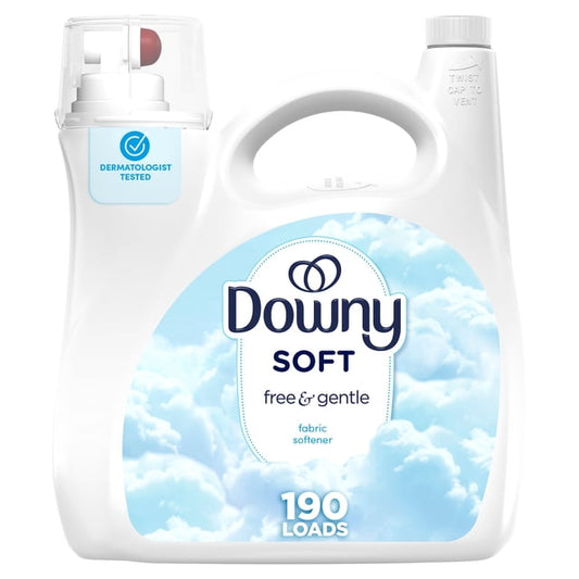 Downy Free & Gentle Hypoallergenic Liquid Fabric Softener, 4203 g