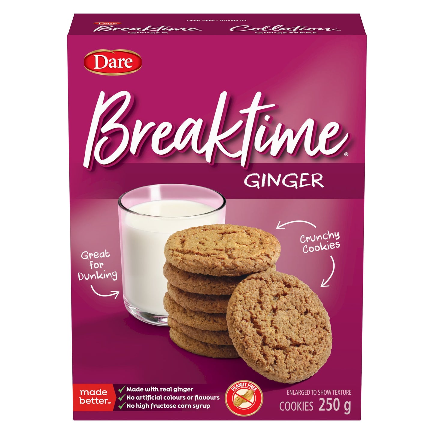 Breaktime Ginger Dare Cookies 250g