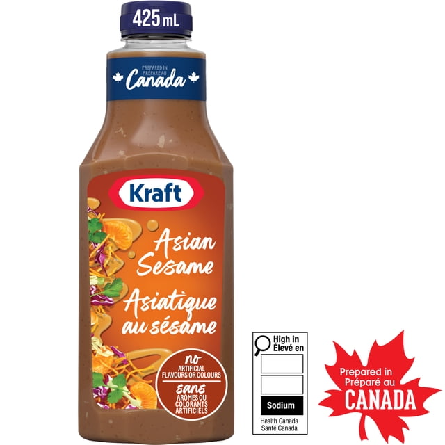Kraft Asian Sesame Salad Dressing, 425 g