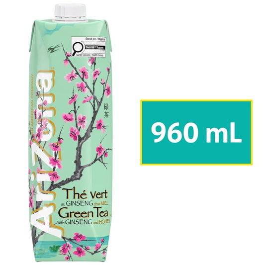 AriZona Premium Brewed Ginseng and Honey Green Tea