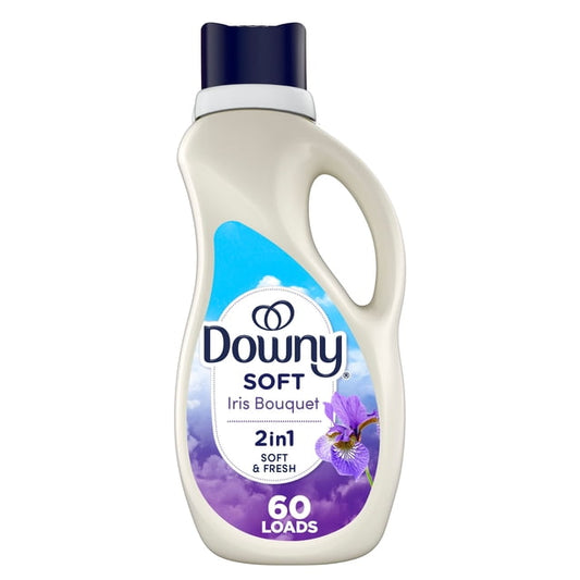 Downy Soft Iris Bouquet Liquid Fabric Softener, 1320 g
